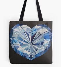 Blue diamond Tote Bag