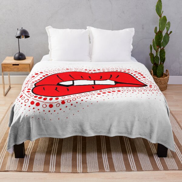 Item preview, Red Lips POP Art designed and sold by Madison Seide.
