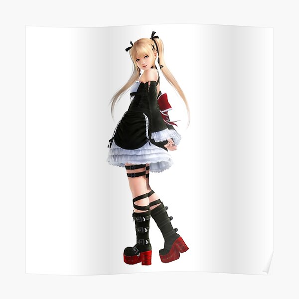 Dead Or Alive 5 Last Round Honoka Poster By Thewinterfawn Redbubble