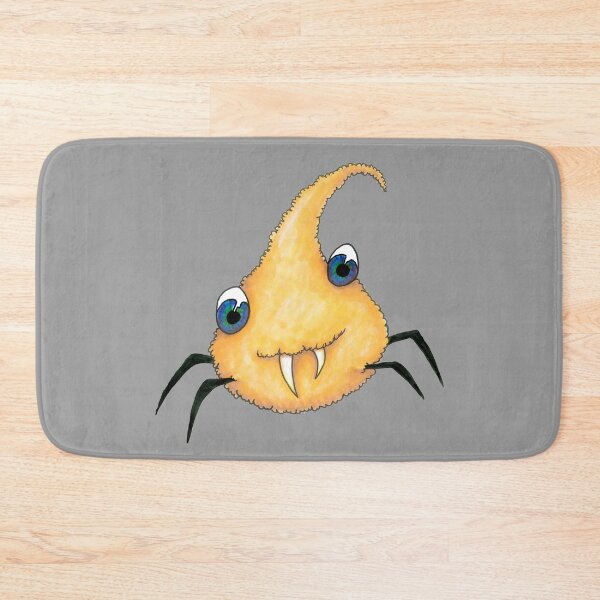 Item preview, Orange droplet monster designed and sold by LeighsDesigns.