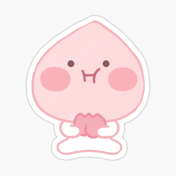 kimconch丨（10 types）happy friends sticker korean deco stickers illustration  goods