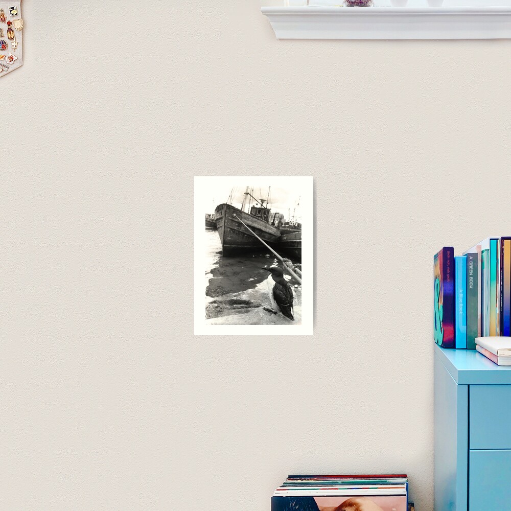 Bird on a Wire Art Print