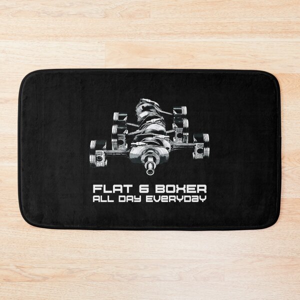 Item preview, Car Geek Love Boxer Engine Auto Design - Flat 6 All Day Everyday designed and sold by trendyzcom.