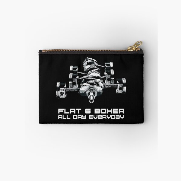 Item preview, Car Geek Love Boxer Engine Auto Design - Flat 6 All Day Everyday designed and sold by trendyzcom.