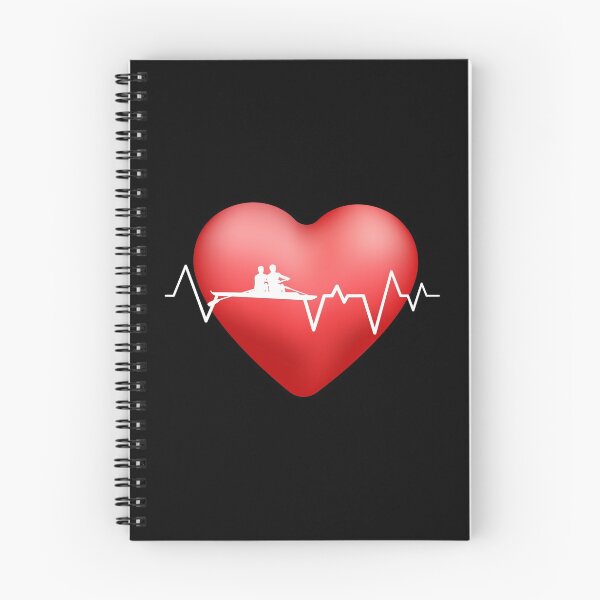 Item preview, Live Love Rowing HeartBeat Rowing Crew Gift Design product designed and sold by Lisbob.