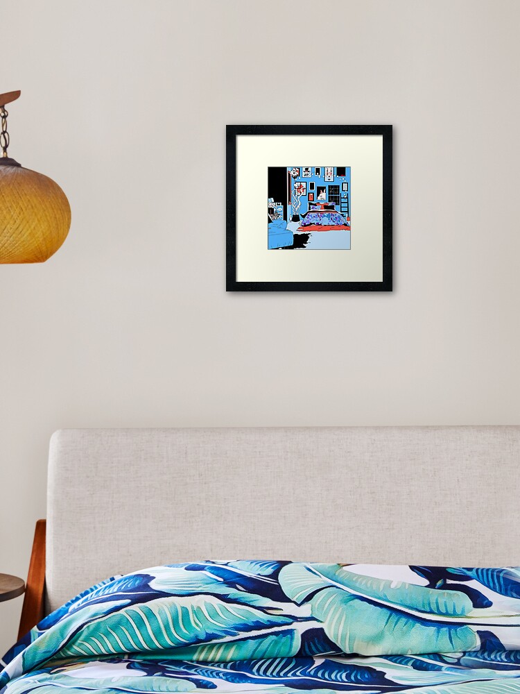 Tumblr Room Framed Art Print By Lilasdrawings Redbubble