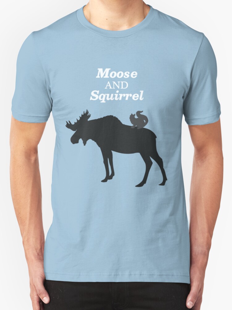 moose and squirrel supernatural shirt