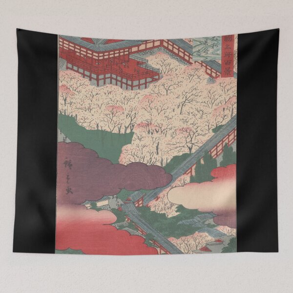 Item preview, The Hasedera temple in the Yamato Province designed and sold by killies.