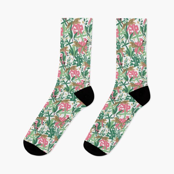 Item preview, Floral, botanical, animals , gepard, colorful seamless vector pattern  designed and sold by artsofy.