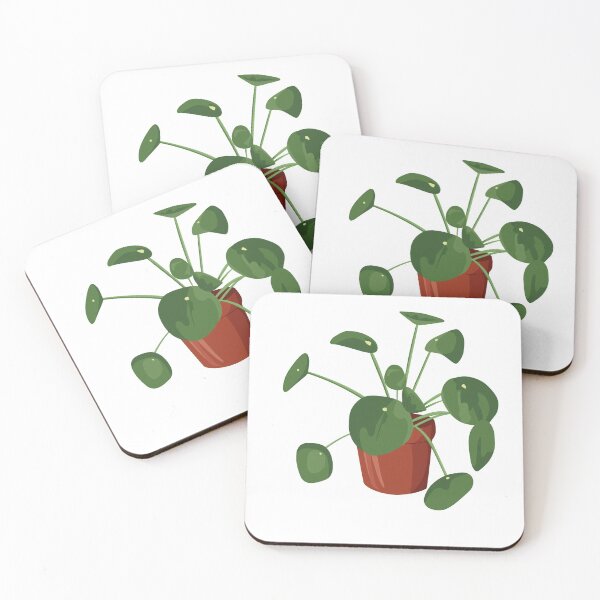 Item preview, Green Pilea Plant in Terra Cotta Pot designed and sold by elmma design.