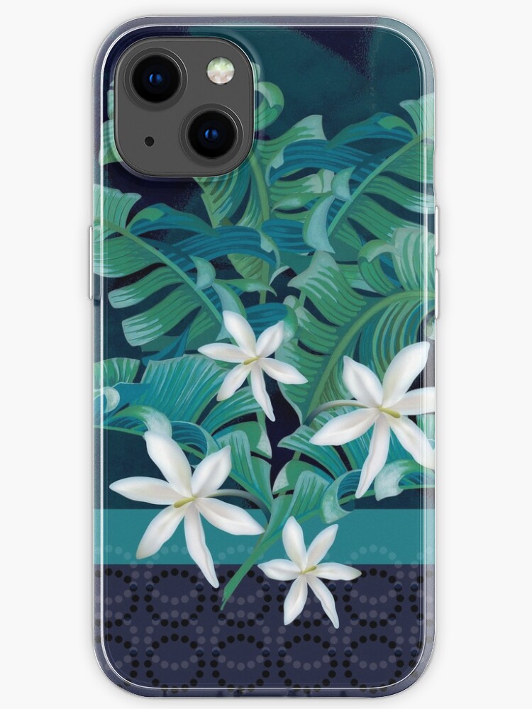 Funda de iPhone « el aire de la selva sensual alrededor del oasis cobra  vida con el aroma fragante de la flor de gardenia» de Chartrose | Redbubble