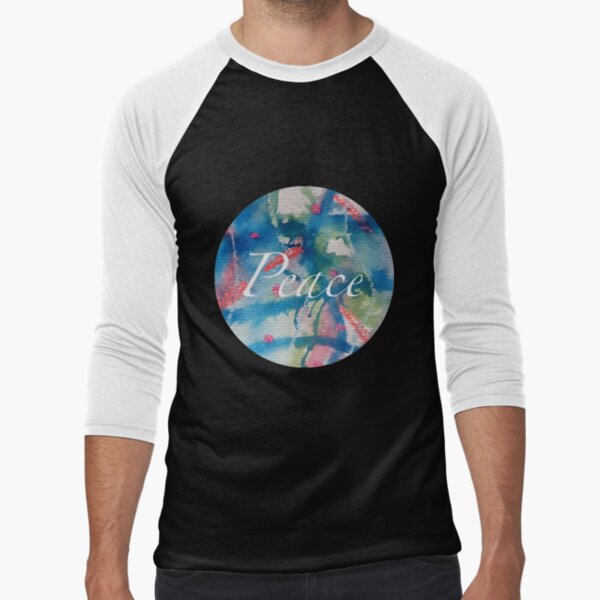 Find Peace Baseball ¾ Sleeve T-Shirt