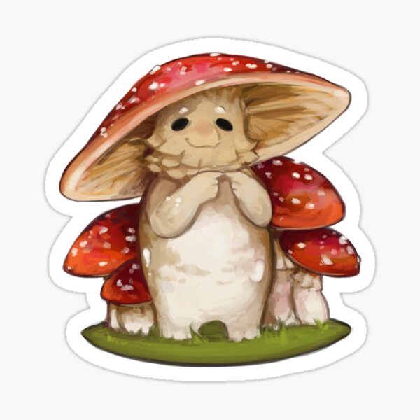 Shroomling- Fly Agaric Sticker