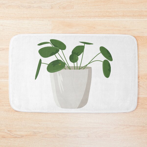 Item preview, Green Pilea Plant in White Pot designed and sold by elmma design.