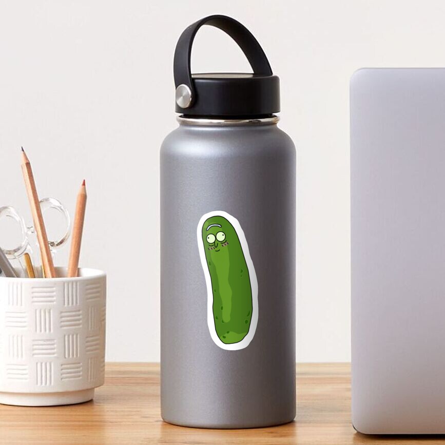 Cute Pickle Rick Sticker