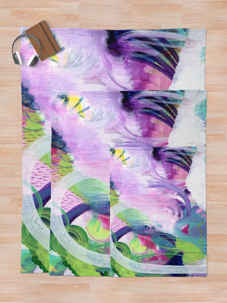 Thumbnail 5 of 6, Throw Blanket, All that Jazz designed and sold by LovingRd.