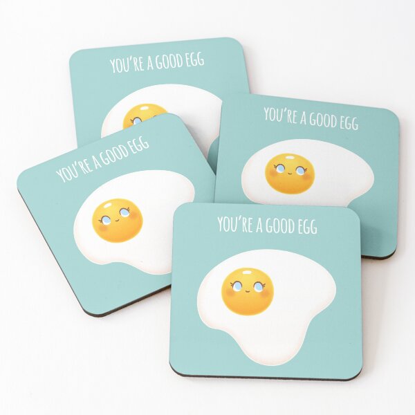 Item preview, You're A Good Egg - Cyan designed and sold by doodlecarrot.