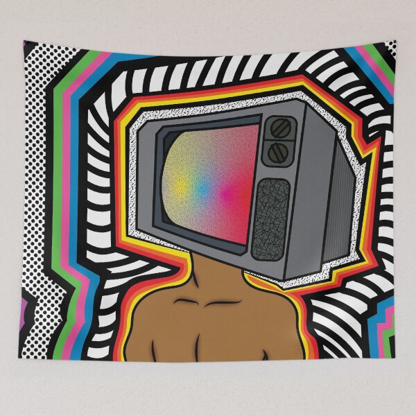 Item preview, Old TV Head designed and sold by Ginita7900.