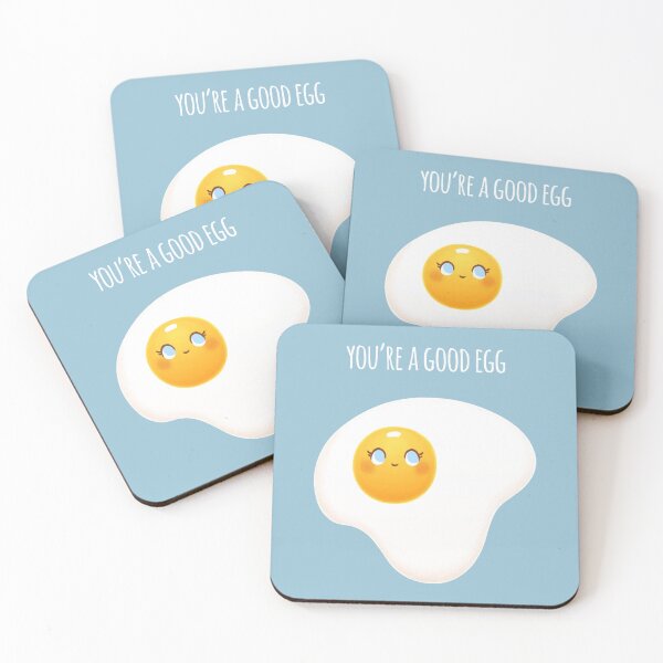 Item preview, You're A Good Egg - Blue designed and sold by doodlecarrot.