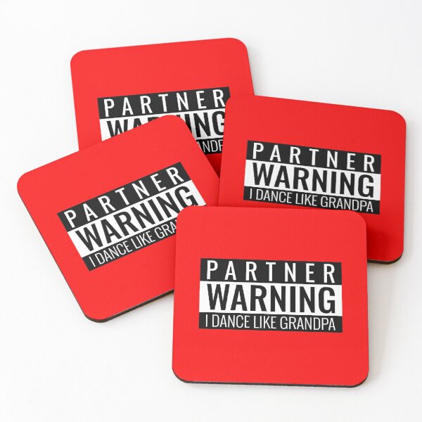 Item preview, Partner Warning I Dance Like Grandpa designed and sold by Peace4Patti.