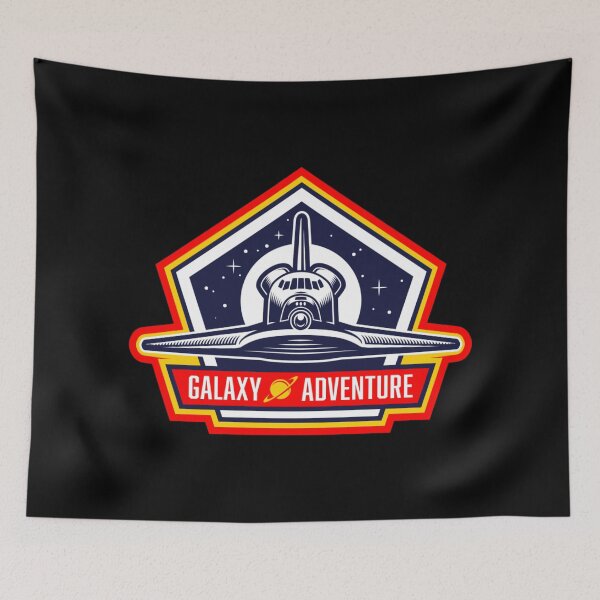 Item preview, Retro Skull Galaxy Adventure designed and sold by RetroSkullArt.
