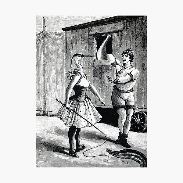 Item preview, A Week of Kindness - Bird Woman,  Max Ernst designed and sold by forgottenbeauty.