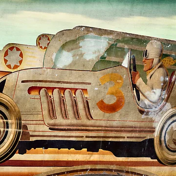 Artwork thumbnail, Wacky Racer by Peter Howes