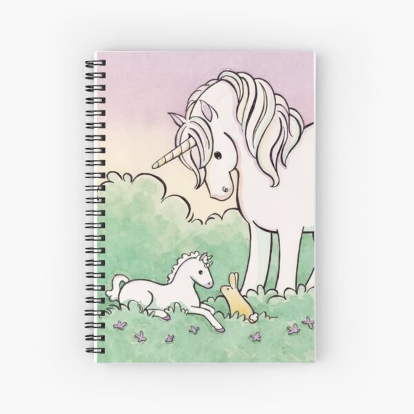 Baby Unicorn Spiral Notebook