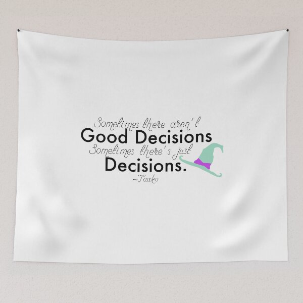 Item preview, Taako Decisions Quote designed and sold by tlpstorms.