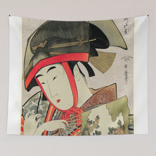 Item preview, Utamaro Kitagawa - Yoshiwara Suzume designed and sold by Hangastudio.