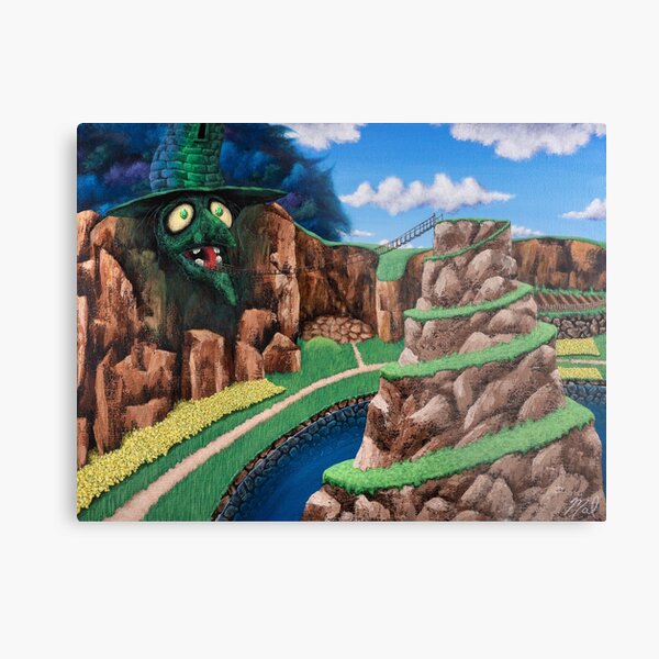 Spiral Mountain Metal Print