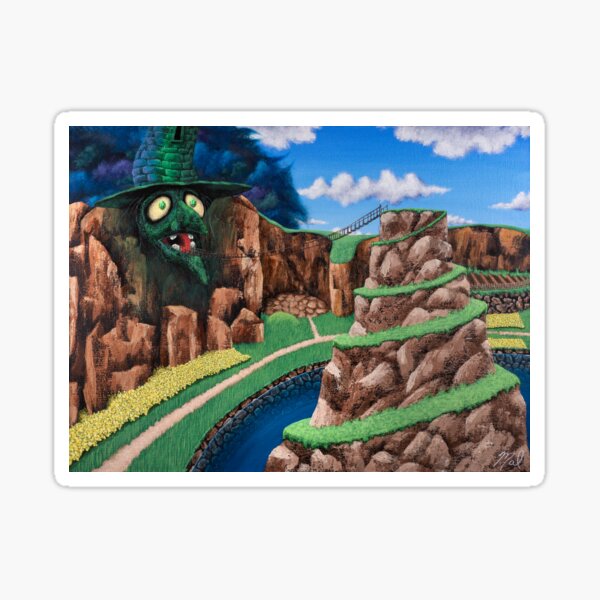 Spiral Mountain Sticker