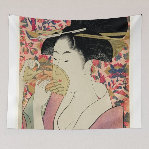 Item preview, Utamaro Kitagawa -  Kushi designed and sold by Hangastudio.