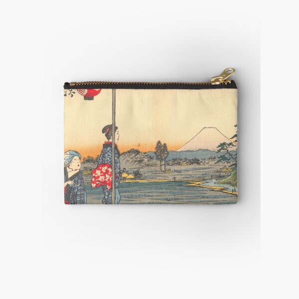 Item preview, Two women at a teahouse overlooking Mount Fuji designed and sold by killies.