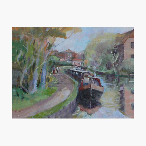 Item preview, Longboats and distant lock. designed and sold by Peter Lusby Taylor.