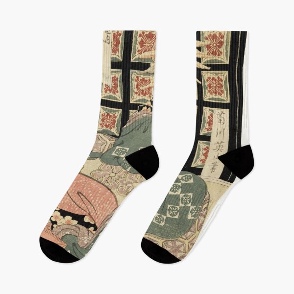 Item preview, Kikukawa Eizan - courtesan Of Ogiya designed and sold by Hangastudio.