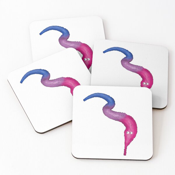 Item preview,  bisexual worm! designed and sold by fairyyfacee.