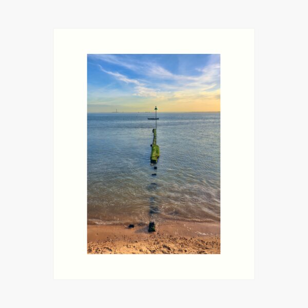 Chalkwell Sea Groin Art Print