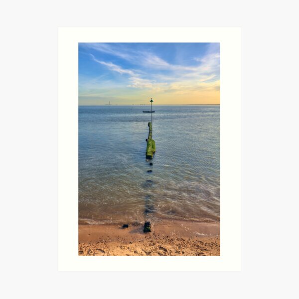 Chalkwell Sea Groin Art Print