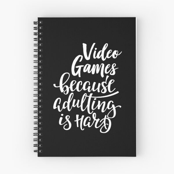 Item preview, Video Games Because Adulting Is Hard designed and sold by WordsGamersUse.