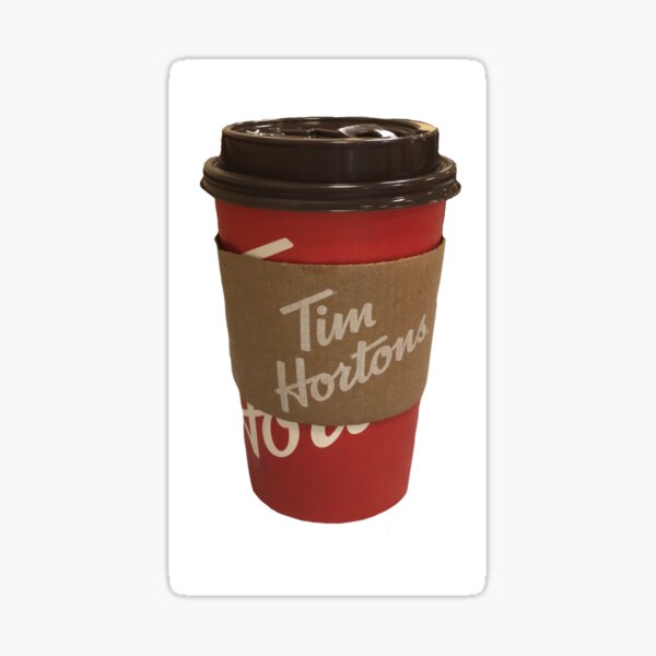 Tim Hortons Cup Sticker