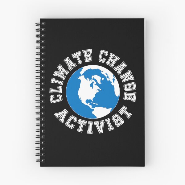 Item preview, climate change activist- white text designed and sold by gingerlouls.