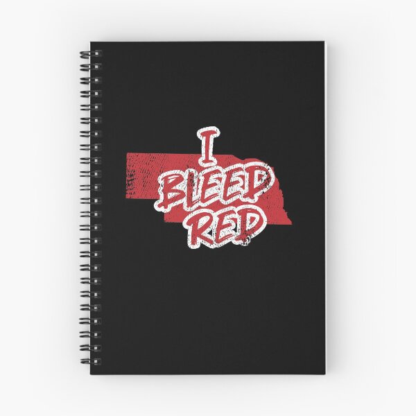 Item preview, Nebraska State Pride - I Bleed Red designed and sold by Creatively Torn.