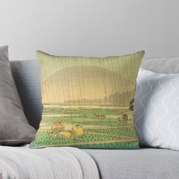 Item preview, Fukeiga - Rice paddies during the rain storm designed and sold by killies.
