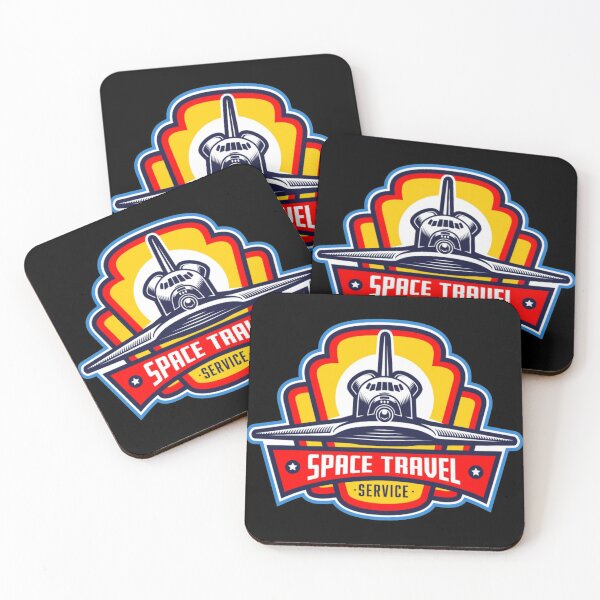 Item preview, Retro Skull Space Travel Service designed and sold by RetroSkullArt.