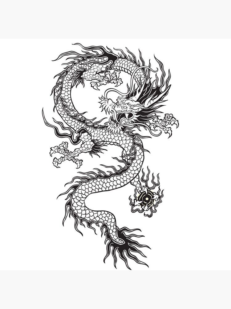 chinese-dragon-poster-by-zhanae-redbubble