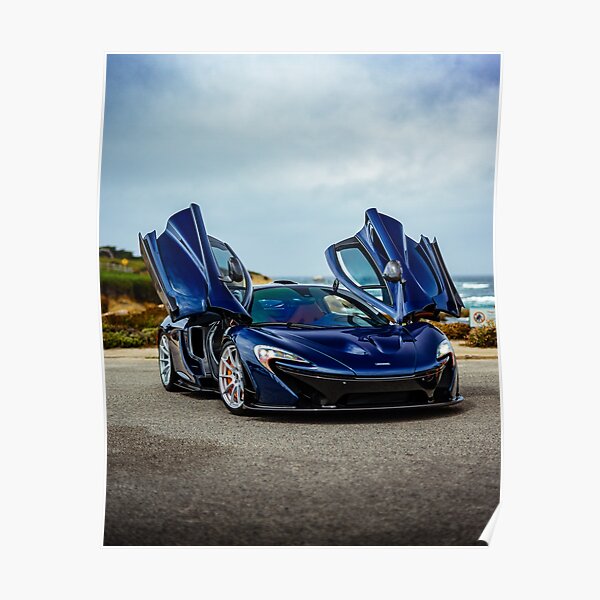 McLaren Manhart Spots Car Poster Glossy Paper Size A1 A2 A3 A4