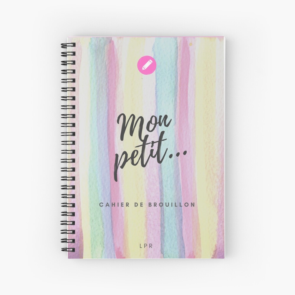 Page De Garde Cahier De Brouillon A Imprimer Cahier à spirale « Cahier de brouillon - La petite rédac », par