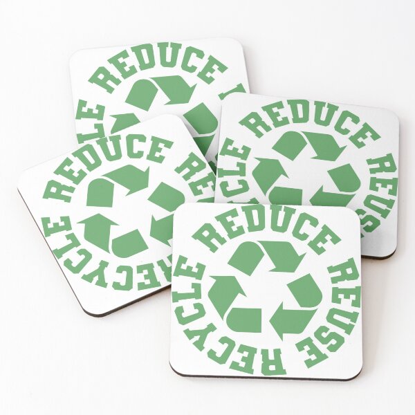 Item preview, reduce reuse recycle designed and sold by gingerlouls.