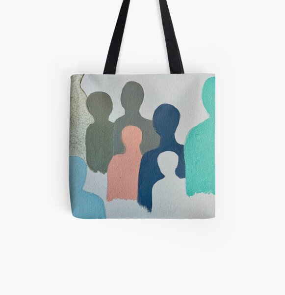 Angel in Disguise All Over Print Tote Bag